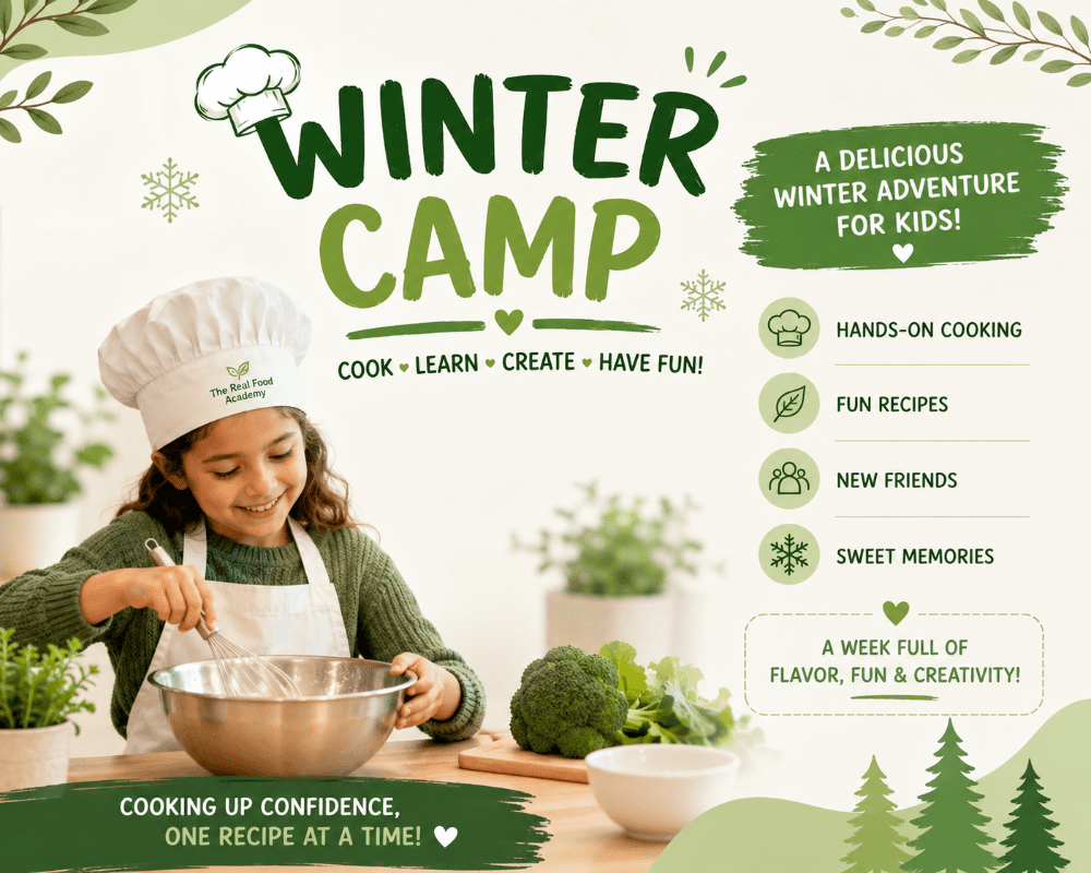 The Real Food Academy Miami - WINTER CAMP WEEKLY $520