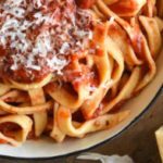 The Real Food Academy Tampa fresh fettuccine pasta.