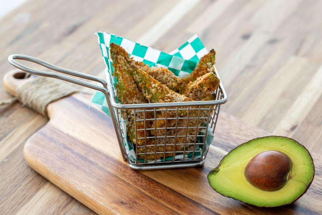 The Real Food Academy Tampa avocado fries recipe.