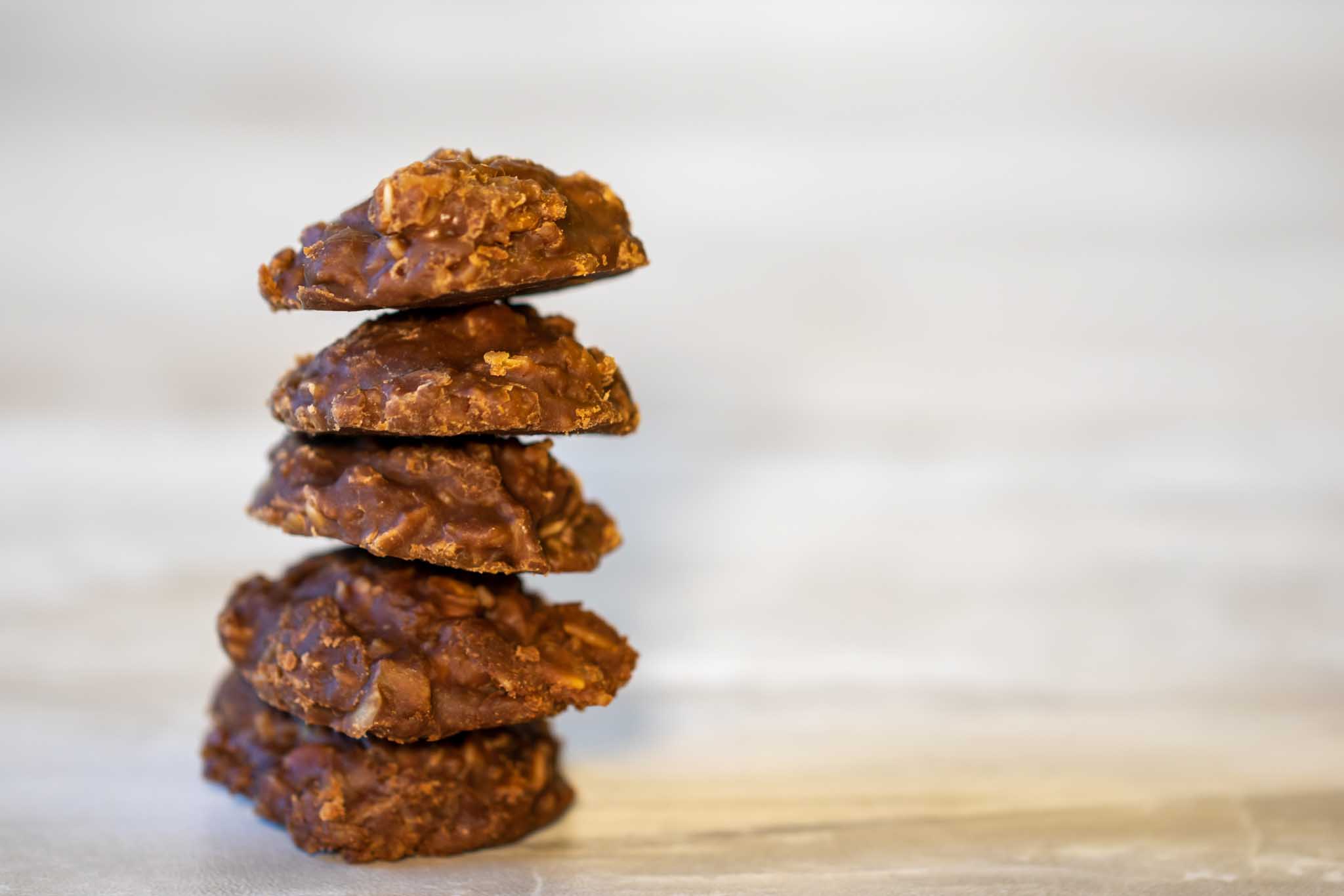 Mix nuts and fruit for a healthy no bake cookie at The Real Food Academy Tampa.