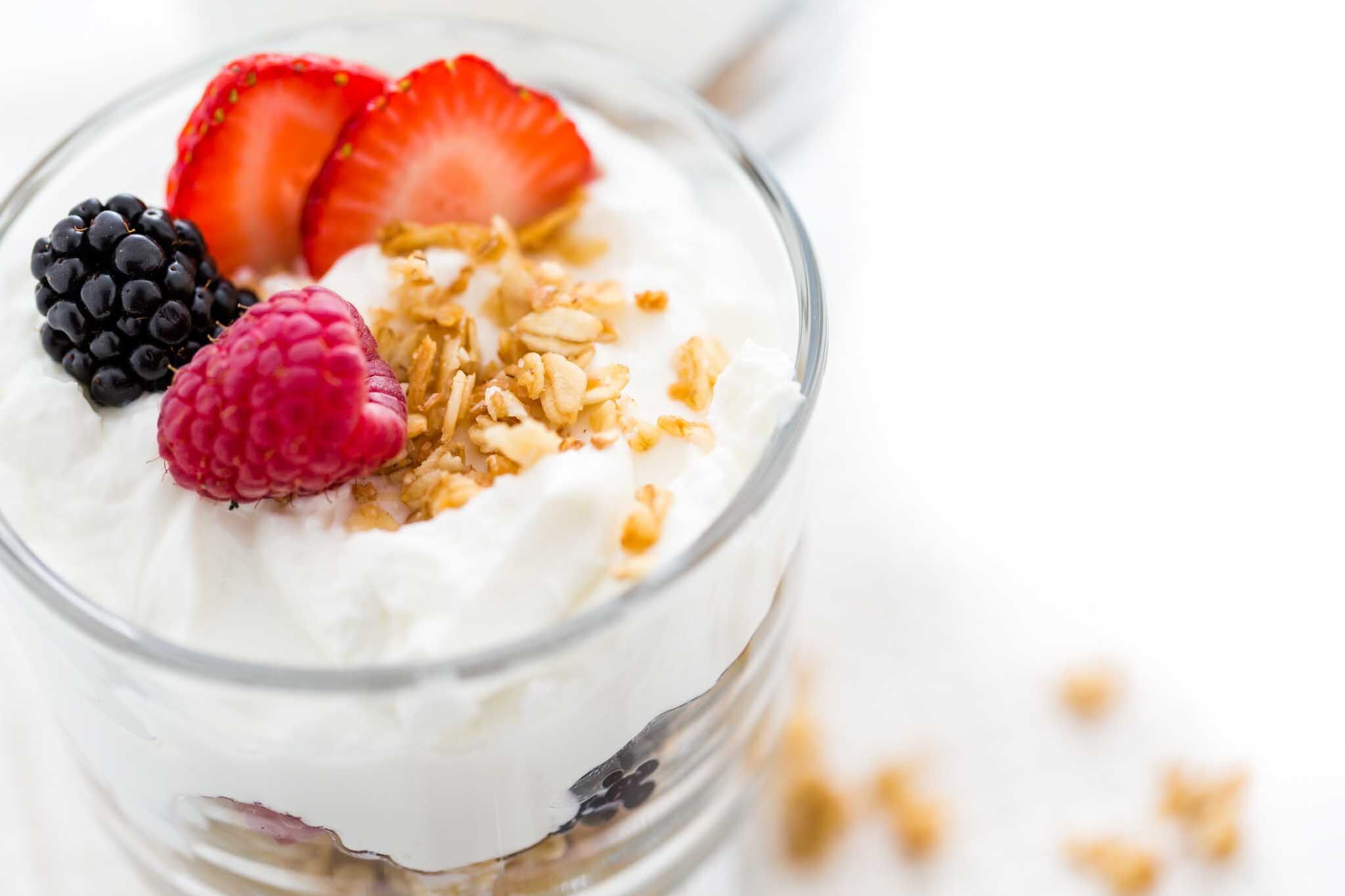 The Real Food Academy Orlando fresh frui parfait.