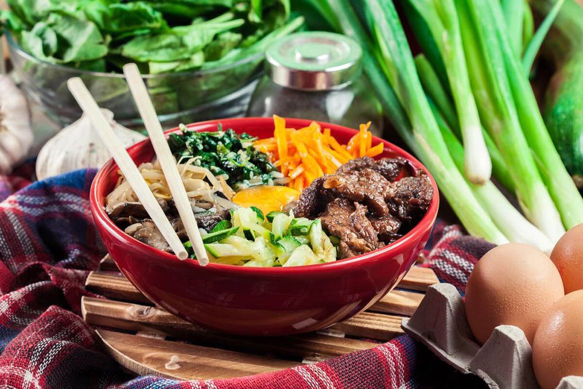 The Real Food Academy Miami korean rice bowl recipe.