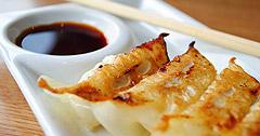 The Real Food Academy Miami's pan fried dumplings recipe.